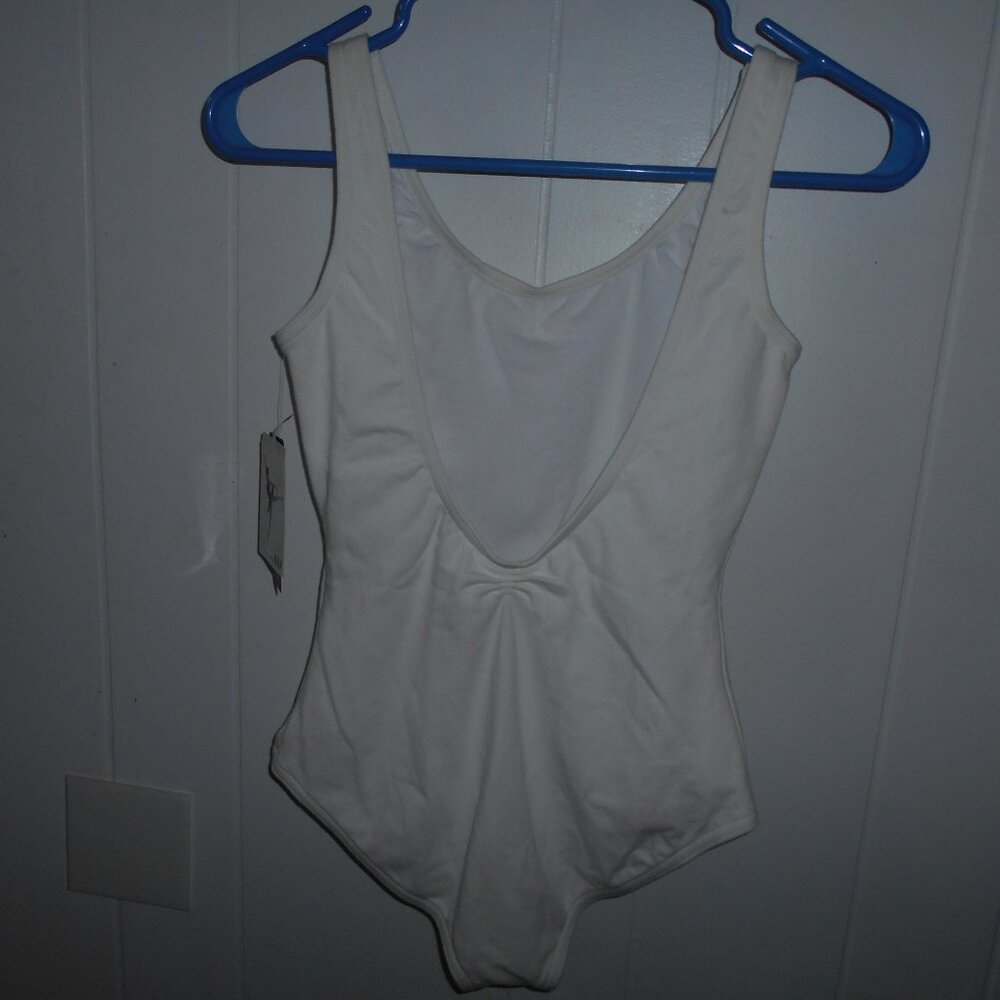 White Bloch Leotard- Medium - Adult- NWTag - Picture 2 of 2